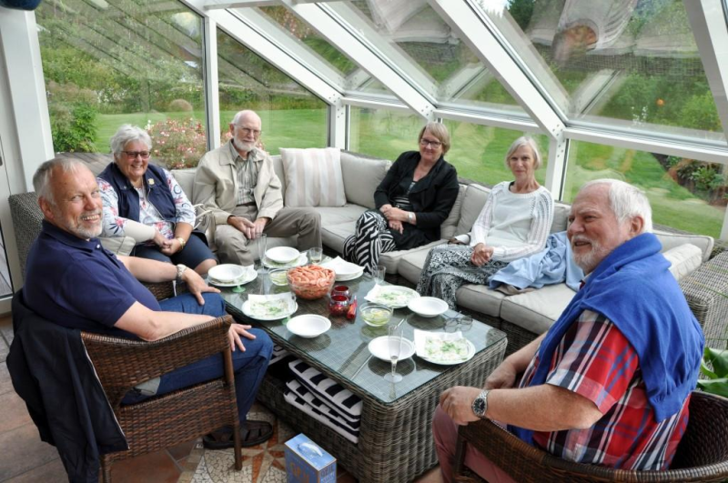 Hagevandring hos presidenten