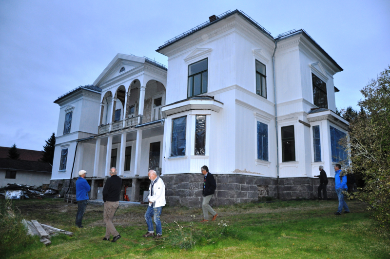 Omvisning på Østerhaug