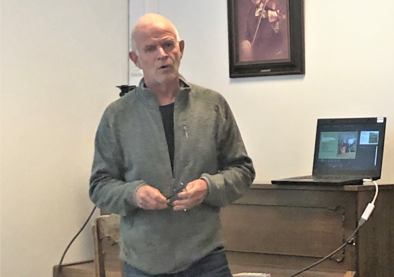 Geir Prøven orienterte fra Kasese i Uganda