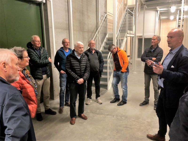 Omvisning på det nye magasinet til Anno