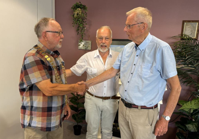 Presidentskifte i klubben