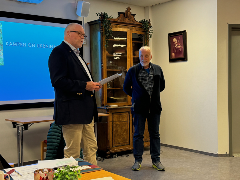 Roy Heine Olsen mottok PHF